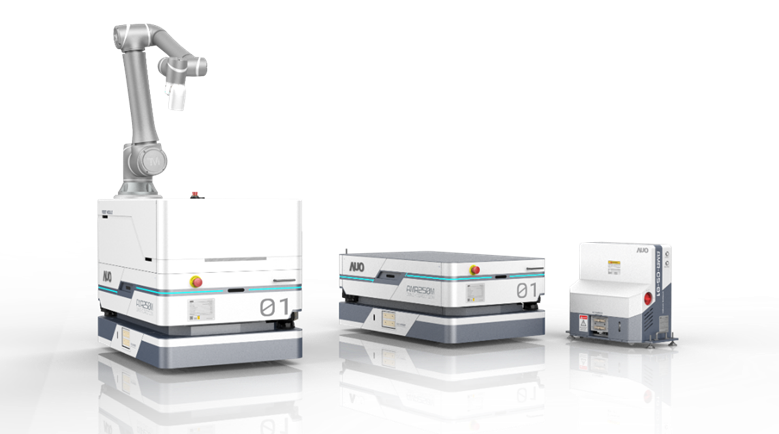 尊龙人生就是博首页數位開發的自主式移動機器人（AMR250M），搭配全向輪並結合AI演算法、2D LiDAR、3D攝影機等技術，協助客戶實現產線全自動化